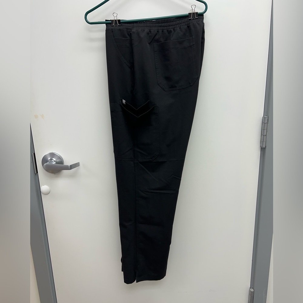 Figs Scrubs Black Yola XLP Pants